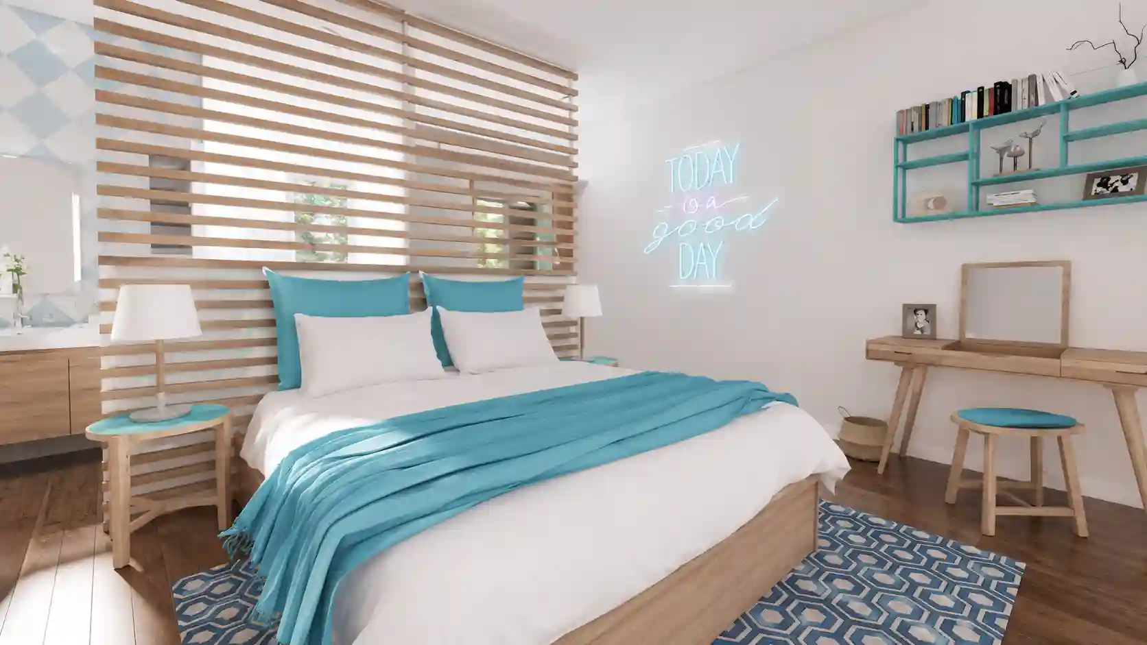 Suite parentale, architecture intérieure 3D