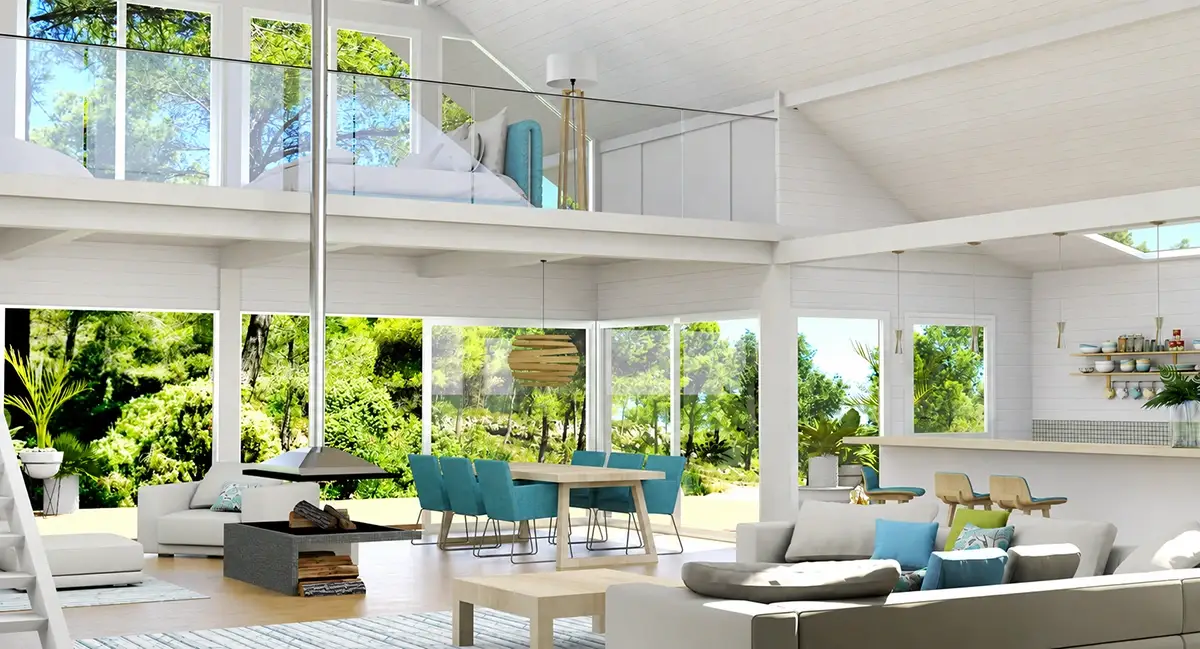 Visualisation 3D immobilière photoréaliste réalisée en Vendée