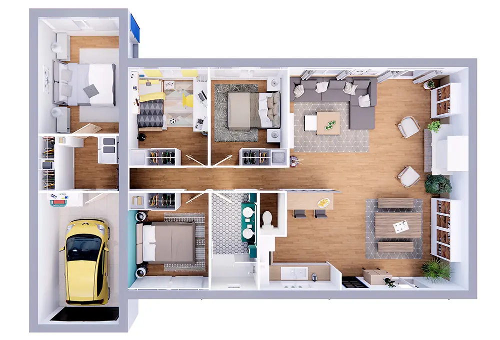Designer graphiste 3D en architecture